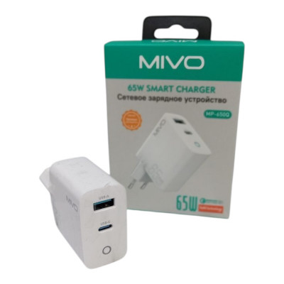 СЗУ MIVO MP-650Q 65w купить оптом | cifra-spb.ru