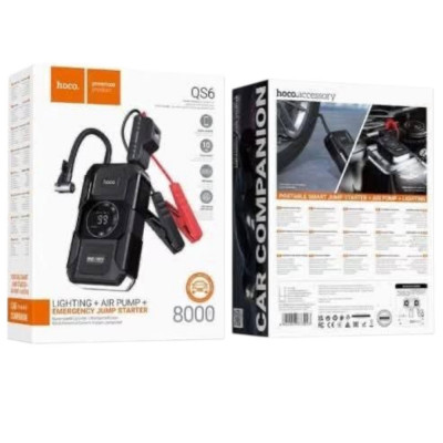 Jump starter Hoco QS-6 8000 mAh купить оптом | cifra-spb.ru