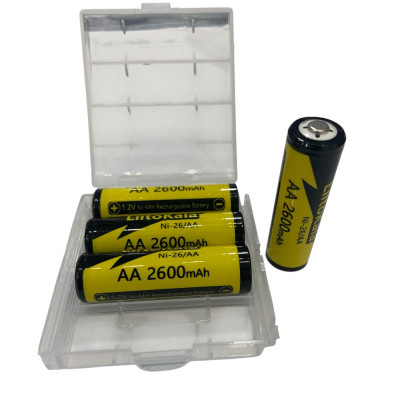 АКБ NI-26-AA 2600mAh 1.2 4шт купить оптом | cifra-spb.ru