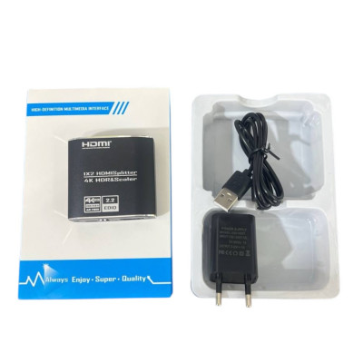 Разветвитель H-300 HDII Splitter 1*2 port 4k купить оптом | cifra-spb.ru