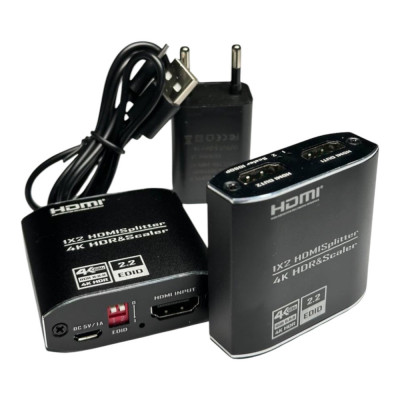 Разветвитель H-300 HDII Splitter 1*2 port 4k купить оптом | cifra-spb.ru