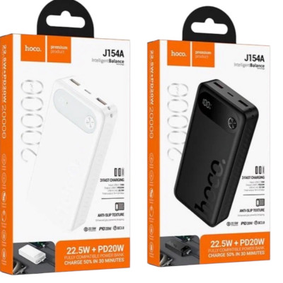 PB hoco J-154A  22.5W+PD20W 20000mAh купить оптом | cifra-spb.ru
