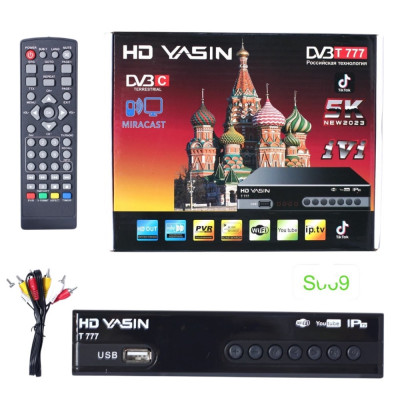Приставка DVB-T2 YASIN T-8000 купить оптом | cifra-spb.ru