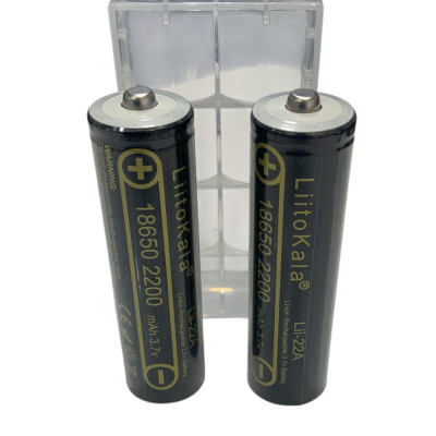 АКБ Lii-22a A-2200 mAh 3.7v 2шт купить оптом | cifra-spb.ru