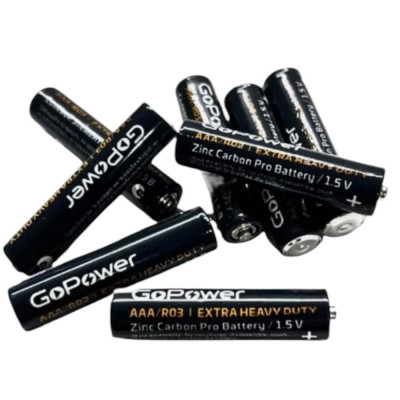 Батарейки GoPower R-6/4sh 1.5v (цена за ед.) купить оптом | cifra-spb.ru