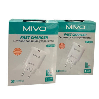 СЗУ MIVO MP-328Q-2usb 18 W купить оптом | cifra-spb.ru